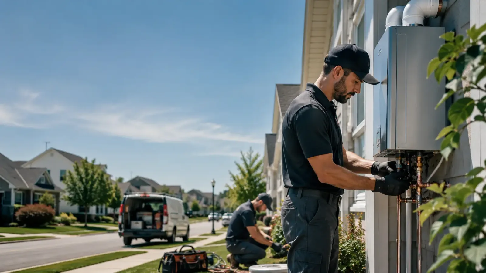 Tankless Water Heater Installation in Carpio, ND